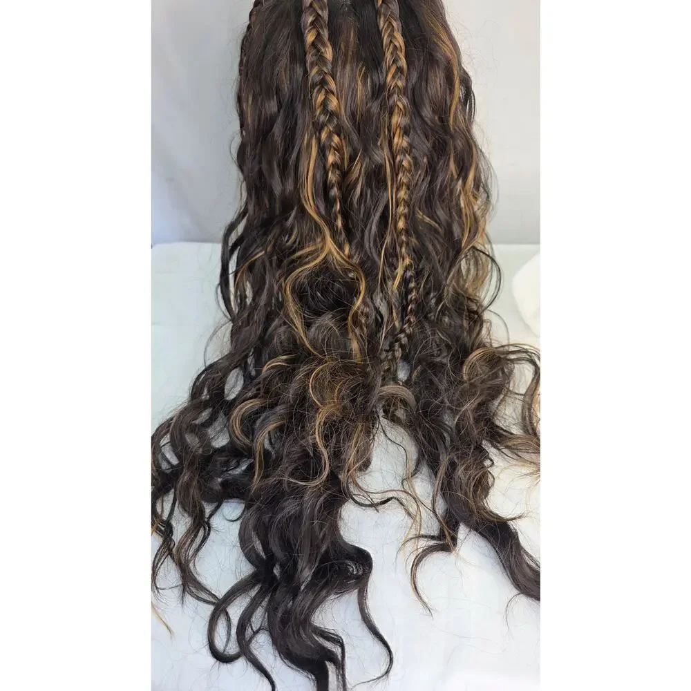 13x4 Fulani Boho Braided Wig 26